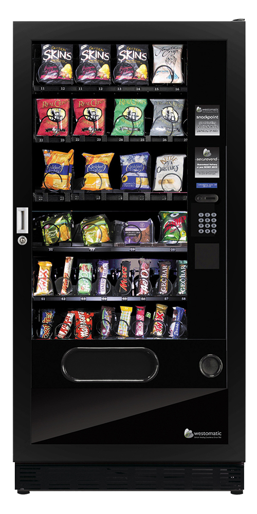 Quattro snack vending machine