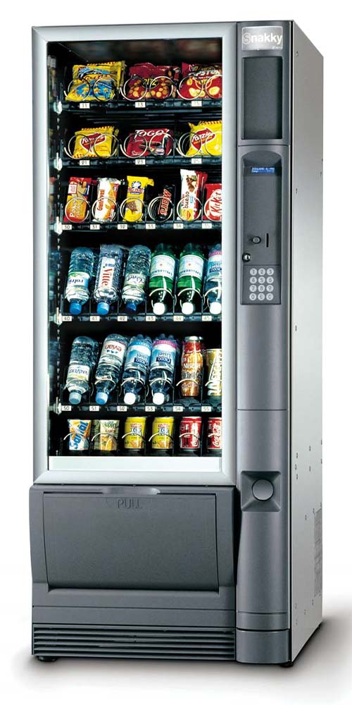 snakky snack and cold drinks machine