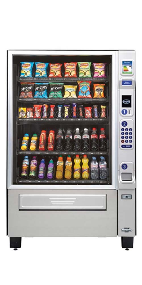 Crane Merchant snack and drinks vending machine